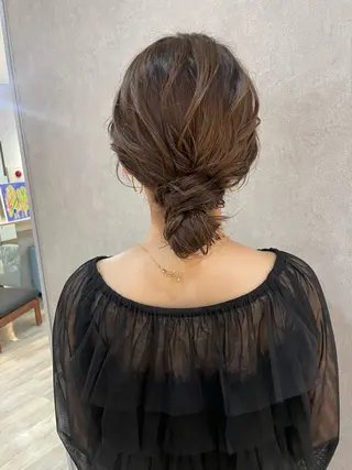 ヘアアレンジ シェアサロン糸所属・おおはし ひかりのヘアスタイル