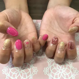 ネイル 西岡 杏のネイルデザイン