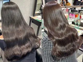 カラー hiyori /透明 感ピンク/ラベンダーのマツエク・マツパデザイン