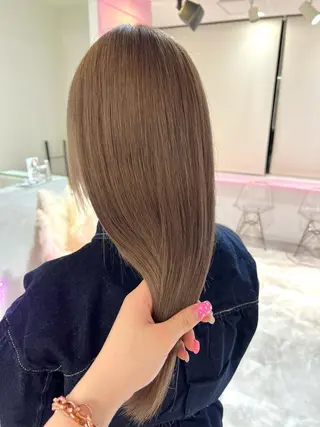 ロング ナナ♡レイヤーカット ♡似合わせカラーのヘアスタイル