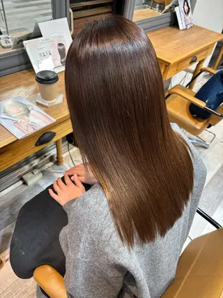 ミディアム 岡本樹一 🍁のヘアスタイル