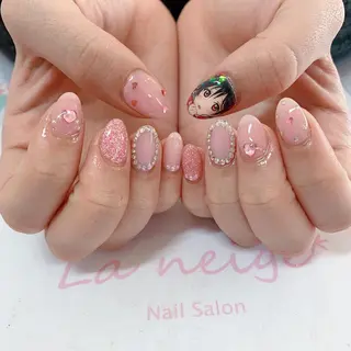 ネイル La neige* yuki 🥯🍑のネイルデザイン