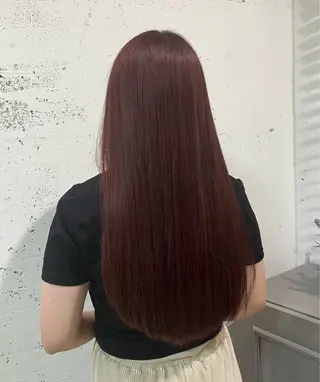 ロング カラー 透明感カラー🎀 ／レイヤー／マツエクのヘアスタイル