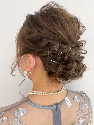 ヘアアレンジ Kva所属・ウルフ/ハイトーン /髪質改善/AIRIのヘアスタイル