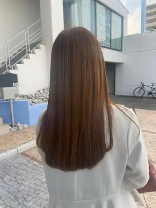 ロング 瀧下 唯のヘアスタイル