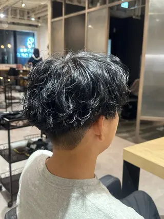 パーマ メンズ 【メンズ特化】／ パーマ/名駅/Jinのヘアスタイル