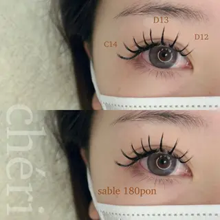 マツエク・マツパ 望月 菜奈のマツエク・マツパデザイン