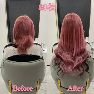 ショート シールエクステ ♡SAORI♡のヘアスタイル