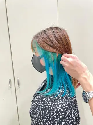 セミロング メンズスタイリスト 真栄平有希のヘアスタイル