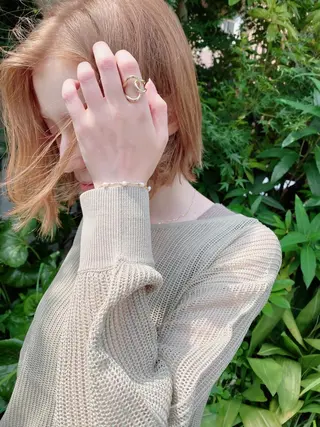 ミディアム VLOW nex the salon所属・韓国風/髪質改善/ ナガヤアキラのヘアスタイル