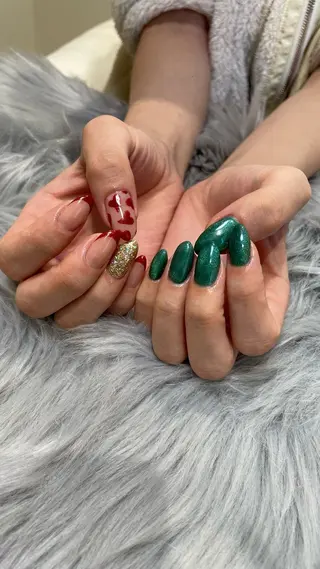 ネイル RICO NAIL所属・RICO Nail パーツつけ放題🌈のネイルデザイン