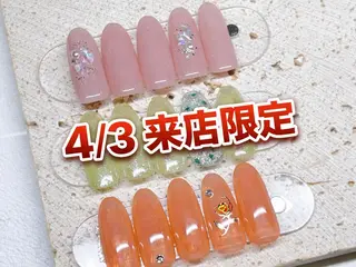 ネイル ネイリストYuri シェルウェリナ船橋のネイルデザイン