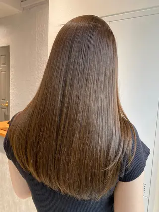 セミロング カラー LOVESTOIKE 堂本のヘアスタイル