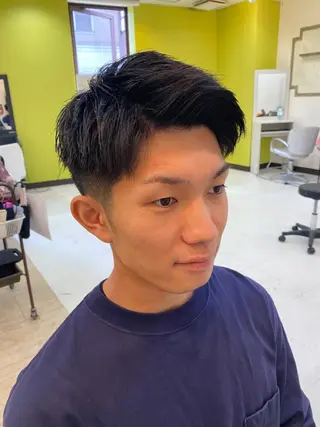 メンズ 【阪急六甲 サロン ド ロイ】所属・メンズ特化 岸本 阪急六甲サロンドロイのヘアスタイル