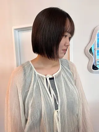 ショート レイヤーカット/韓国 ヘア/ honokaのヘアスタイル
