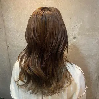セミロング カラー hair salon esu 心斎橋店所属・ハルカ /韓国ヘア/艶ヘアのその他イメージ