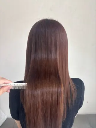 セミロング RIRU 草津のヘアスタイル