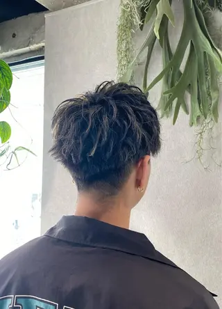 カラー メンズ お洒落カジュアル🍃 まなとのヘアスタイル