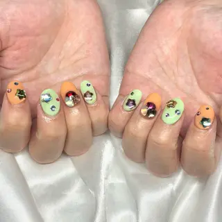ネイル Nail ヌシん家 AKANEのネイルデザイン