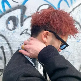 ショート カラー ヘアアレンジ FRAME+spa&hair roomなんば駅前店所属・🌸MAYU🌸 ハイトーン➕レイヤーのヘアスタイル