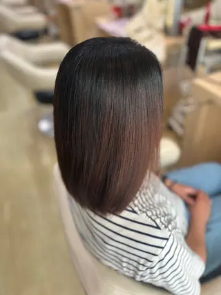 ミディアム パーマ ito 𖤐⡱のヘアスタイル