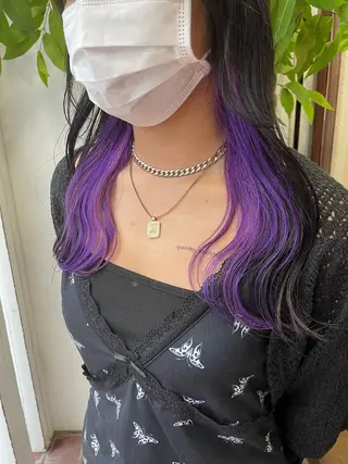 ロング カラー 【店長】インナー指名 No.1戸塚優思のヘアスタイル