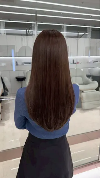ロング 透明感艶髪カラー 銀座🍒AYANEのヘアスタイル