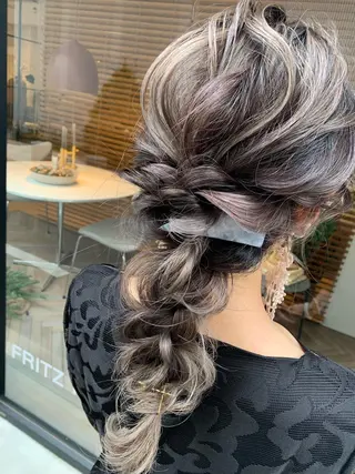 ロング ヘアアレンジ 縮毛矯正✖️似合わせ 🌻ヒトミのヘアスタイル