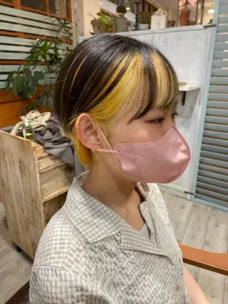 ショート カラー 山際勇策 /岐阜美容師のヘアスタイル