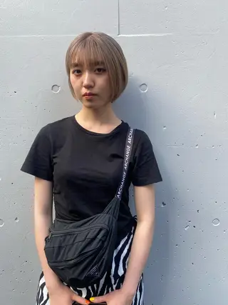 ショート les baladins du miroir所属・🍃YURI 🍃のヘアスタイル