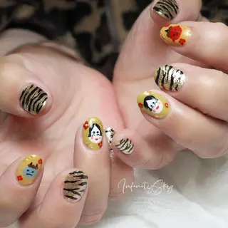 ネイル infinity skyのネイルデザイン