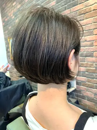 ショート カラー メンズヘア/レイヤー /ボブ山内春輝のヘアスタイル