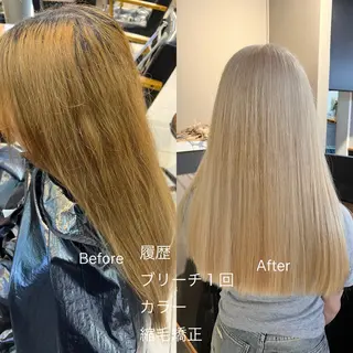 ロング カラー daiki 原宿のヘアスタイル