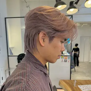 メンズ ハイトーン/パーマ/ メンズ / 櫻本🌐のヘアスタイル