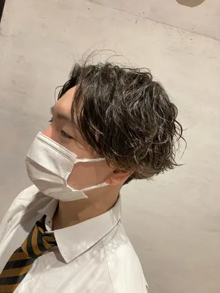 パーマ メンズ SHAFT Ieiriのヘアスタイル
