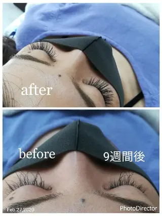 マツエク・マツパ tomonail eyelistのマツエク・マツパデザイン