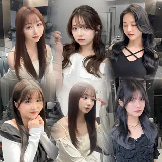 セミロング 髪質改善VALETTE福岡天神所属・髪質改善/レイヤー /韓国ヘアNOBUのヘアスタイル