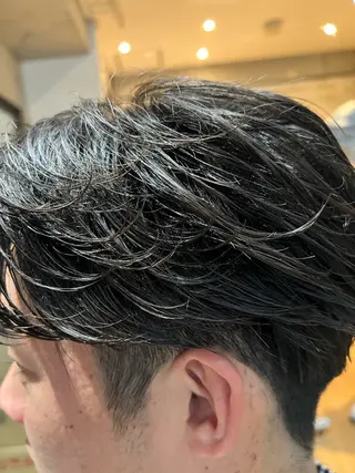 メンズ 糟谷 慈英のヘアスタイル
