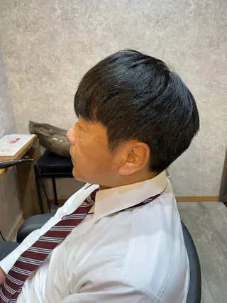 ショート メンズ 【髪質改善都賀】 chisatan🍊のヘアスタイル