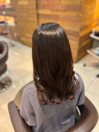 ロング パーマ 🌈コテ巻き風パーマ LOHASせいな🌈のヘアスタイル