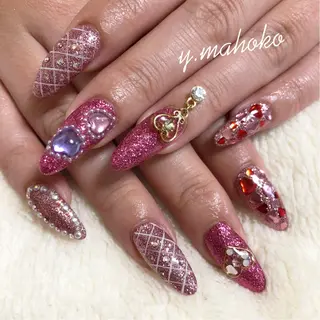 ネイル She nail studio 原宿所属・パラジェル有/ スカルプ/mahoのネイルデザイン