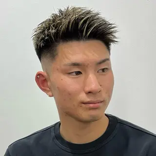 ショート メンズ 立川/メンズパーマ 厚進太郎のヘアスタイル