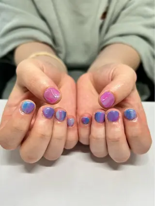 ネイル プライベートネイルサロンone nail所属・one nail 【カラフル/個性派】のネイルデザイン