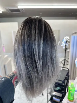 ロング 韓国ヘア/ワンホン ちひろのヘアスタイル