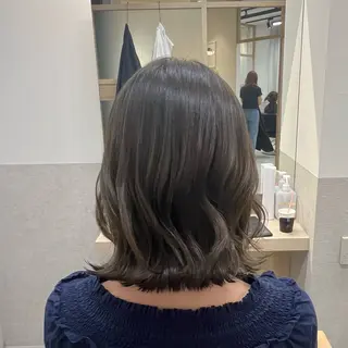 ミディアム 田中 絵理のヘアスタイル