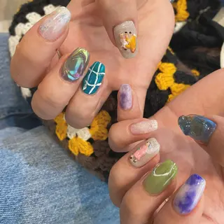 ネイル 🌼大西洋子 laughl🌼のネイルデザイン