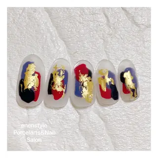 ミディアム ネイル 👑enen style👑のネイルデザイン