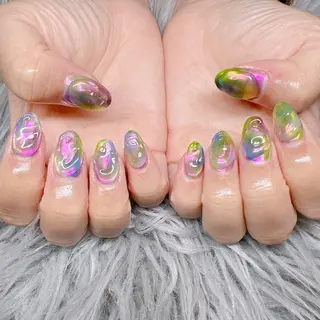 ネイル 個室ネイルサロンDolly  Girl〜ドーリーガール〜所属・DollyGirl KYOKOのネイルデザイン