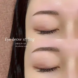 アイブロウ 𝗠𝗔𝗬𝗨 🌙のマツエク・マツパデザイン