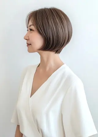 ショート nex the salon coall所属・🫧似合わせショート イシダ🫧のヘアスタイル